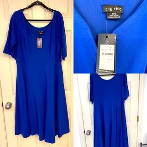 Royal Blue Party Dress